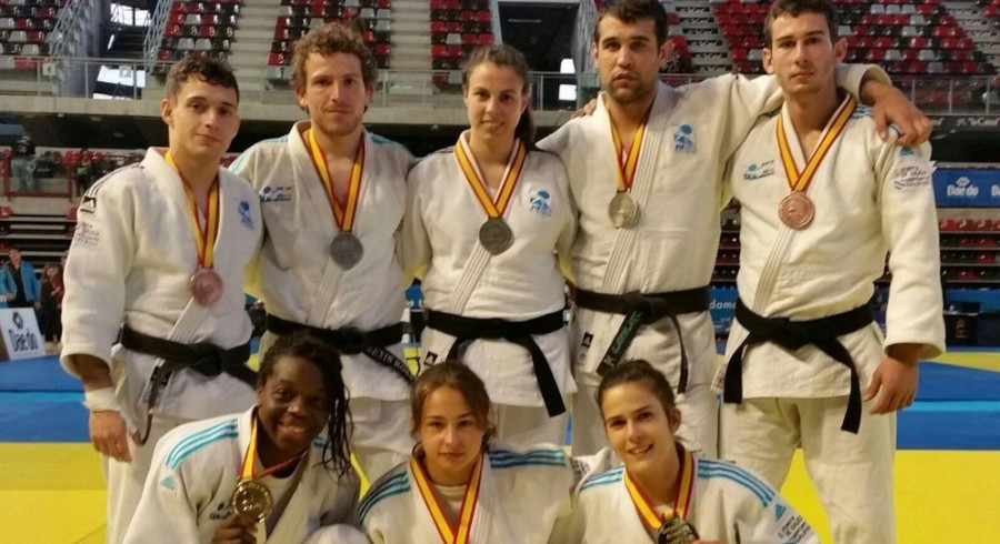 Ocho medallas en el Campeonato de España Absoluto
