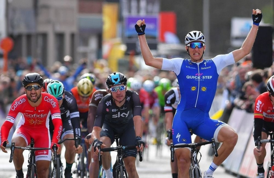 Marcel Kittel (Quick-Step) se apunta la etapa inaugural del Tour de California