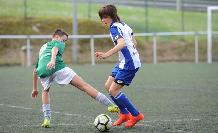 El Deportivo, campeón de la Liga Gallega infantil