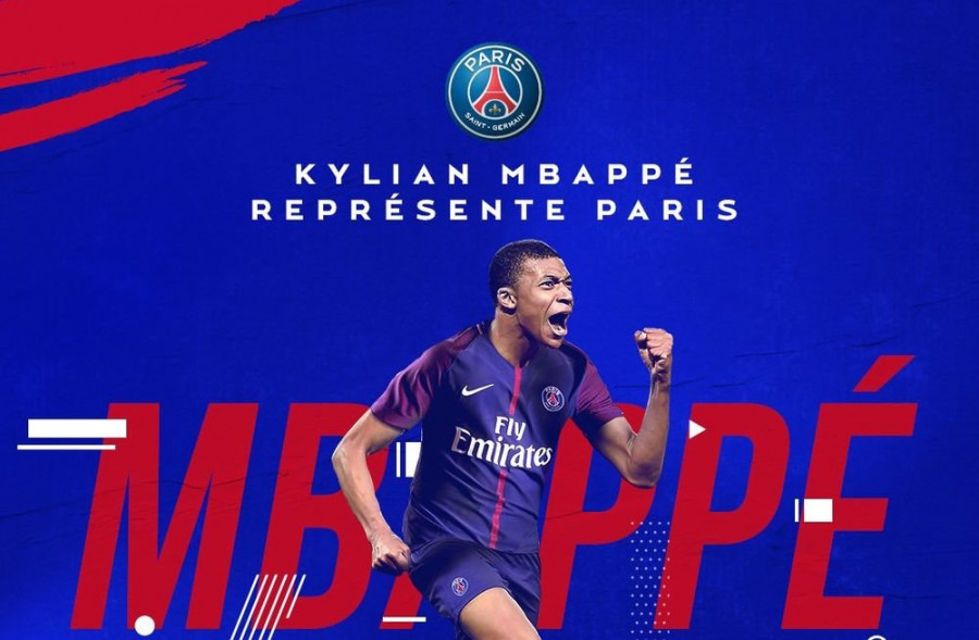 Mbappé ficha por el PSG