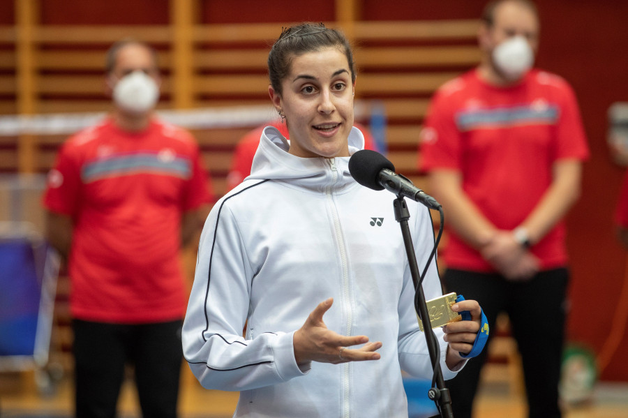 Carolina Marín sufre una lesión en su rodilla izquierda con afectación en el ligamento cruzado anterior