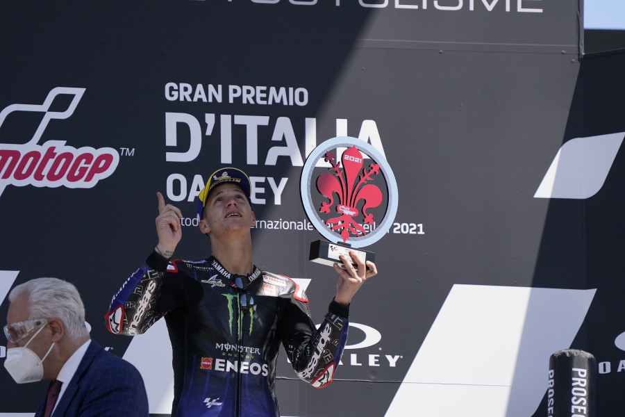 Fabio Quartararo, inapelable, aumenta su ventaja en el mundial de MotoGP