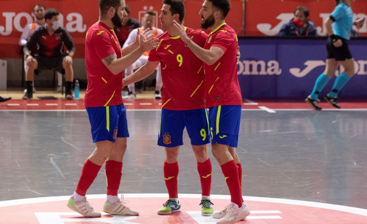 Paraguay desafía a España su condición de favorita en el Mundial de Fútbol Sala
