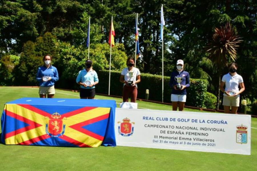 La madrileña Cayetana Fernández se proclama en A Coruña campeona de España de golf