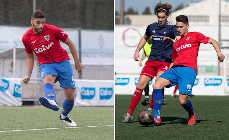 Pablo Agulló y Antón Concheiro son los dos primeros futbolistas renovados por el Bergantiños