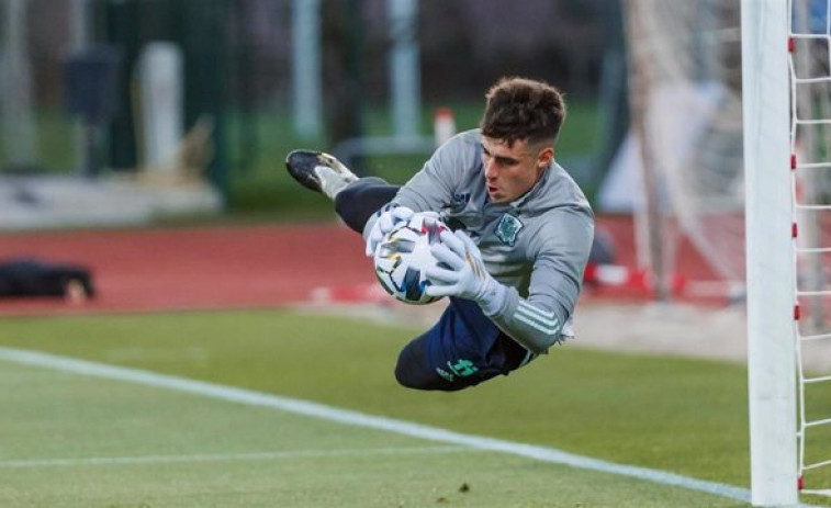 El portero Kepa se suma a la burbuja paralela de la selección