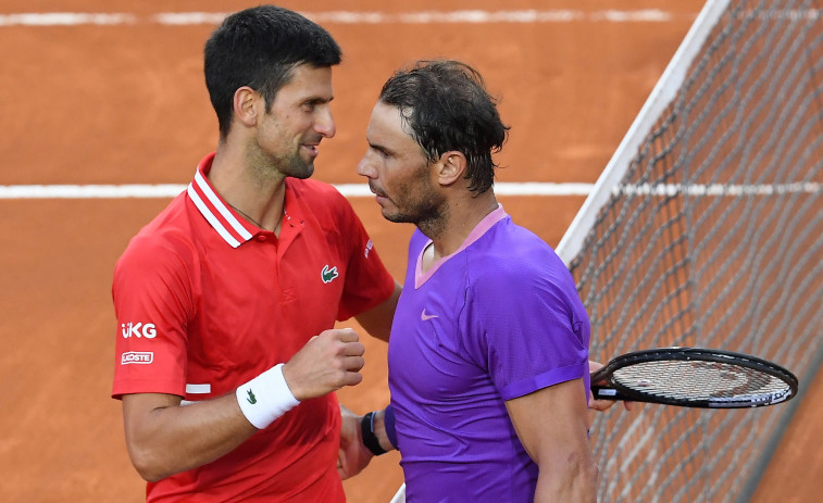 Nadal, contra el acoso eterno de Djokovic