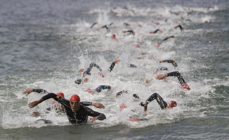 A Coruña acogerá la próxima semana los campeonatos de España de triatlón de clubes y relevos mixtos