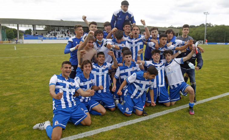 El Juvenil A del Deportivo afronta ante la UD Las Palmas el inicio de la Copa de Campeones