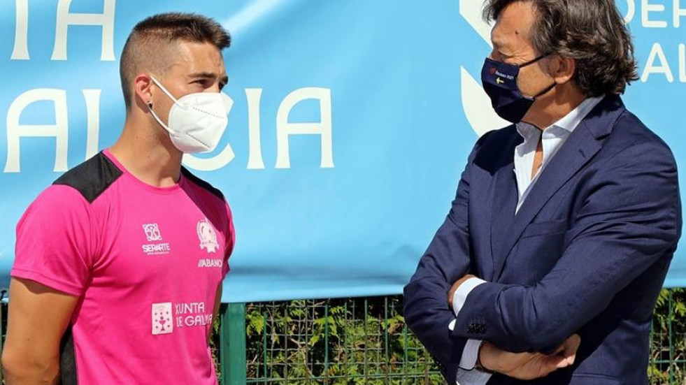 José Ramón Lete destaca a histórica presenza de Adrián Mosquera nos Xogos