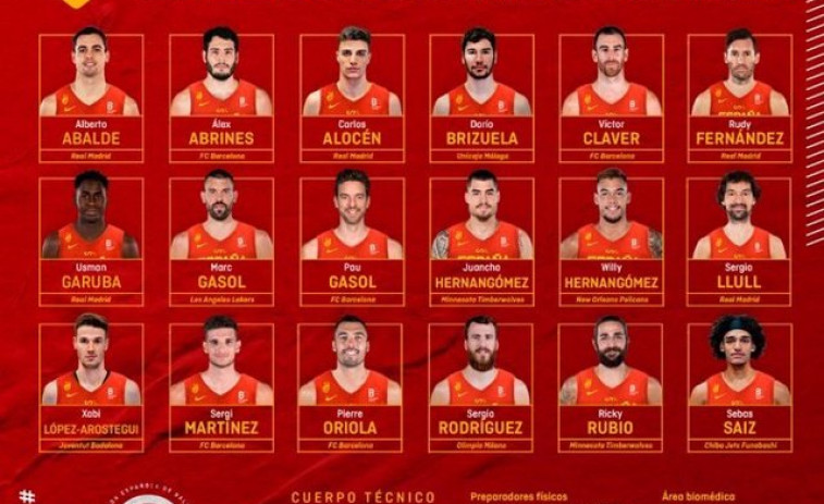 Pau Gasol, en la prelista de Scariolo para los Juegos Olímpicos de Tokio
