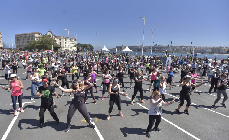 A Coruña se lanza a la calle para la fiesta del deporte