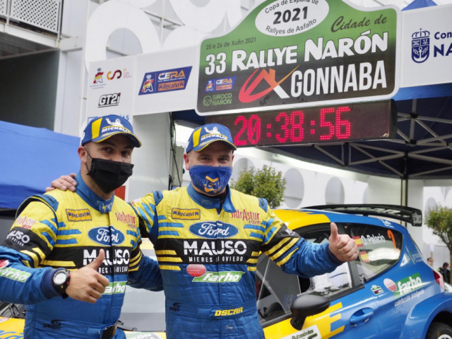 Palacio y Murado, los mejores en el Rally de Narón