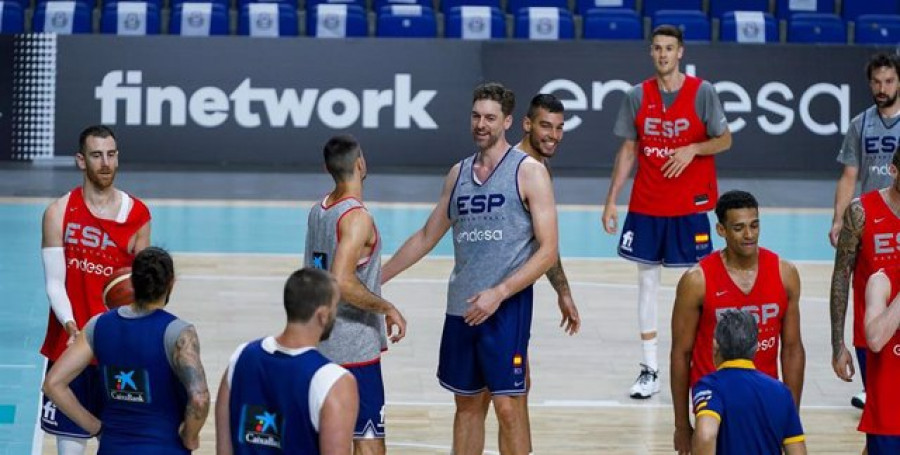 Pau Gasol: "Hay que aprovechar estos partidos para coger más chispa y ritmo"