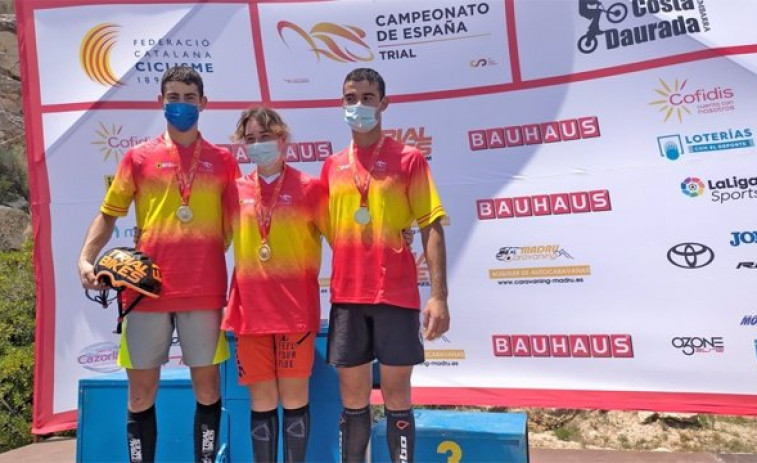 Conejos, Barón y Sáenz de Ormijana, campeones de España de trial 2021