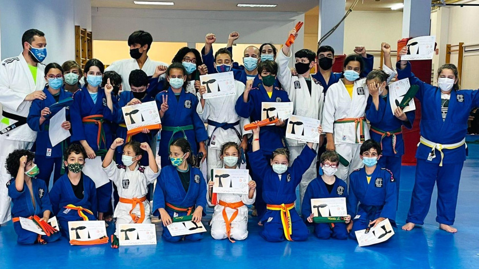 El Judo Club UDC pone el broche de oro a su temporada
