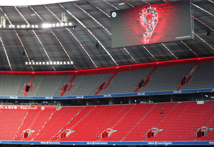 Alemania autoriza un máximo de 25.000 espectadores en los partidos de la Bundesliga