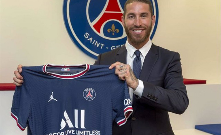 Sergio Ramos, nuevo jugador del Paris Saint-Germain