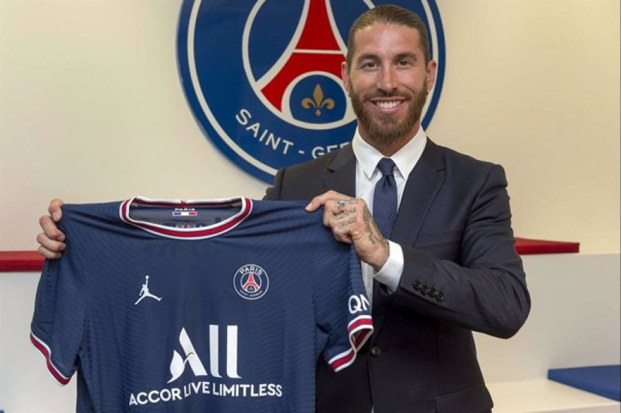 Sergio Ramos, nuevo jugador del Paris Saint-Germain