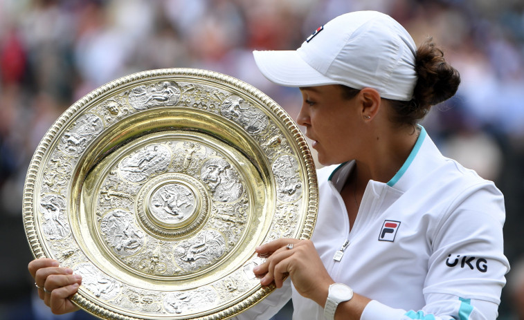 Barty conquista Wimbledon, su segundo 'Grand Slam'