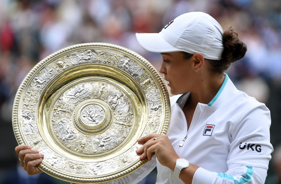 Barty conquista Wimbledon, su segundo 'Grand Slam'