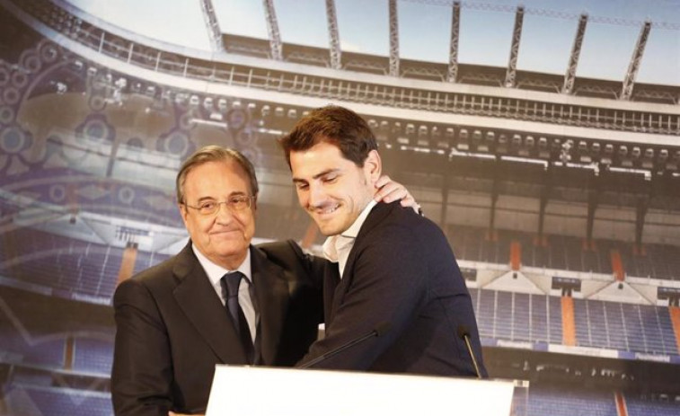 Florentino Pérez se refirió a Raúl y Casillas en 2006 como 