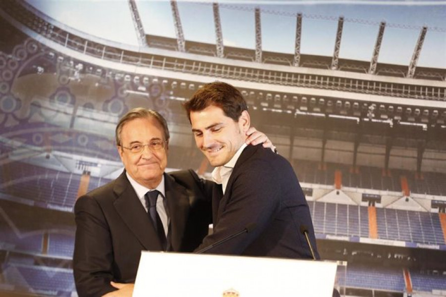 Florentino Pérez se refirió a Raúl y Casillas en 2006 como "las dos grandes estafas" del Real Madrid