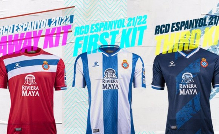 El Espanyol tira de historia y simbolismo en sus nuevas equipaciones