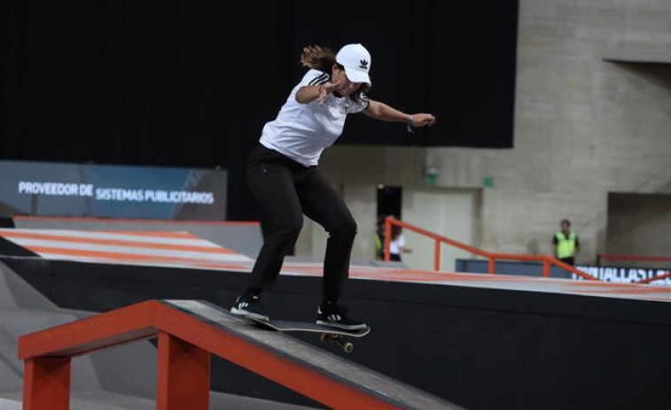 Andrea Benítez queda eliminada en el histórico debut español en skateboard