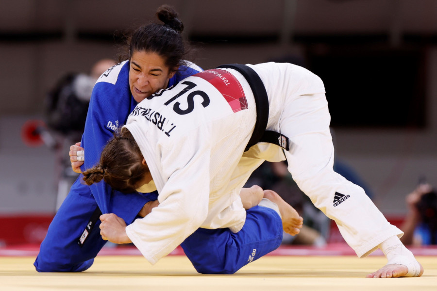 La judoca española Cristina Cabaña cae eliminada en los octavos de final de 63 kilos