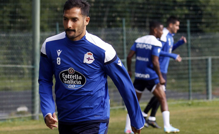 Borges se suma a la pretemporada del Depor y Menudo se lesiona