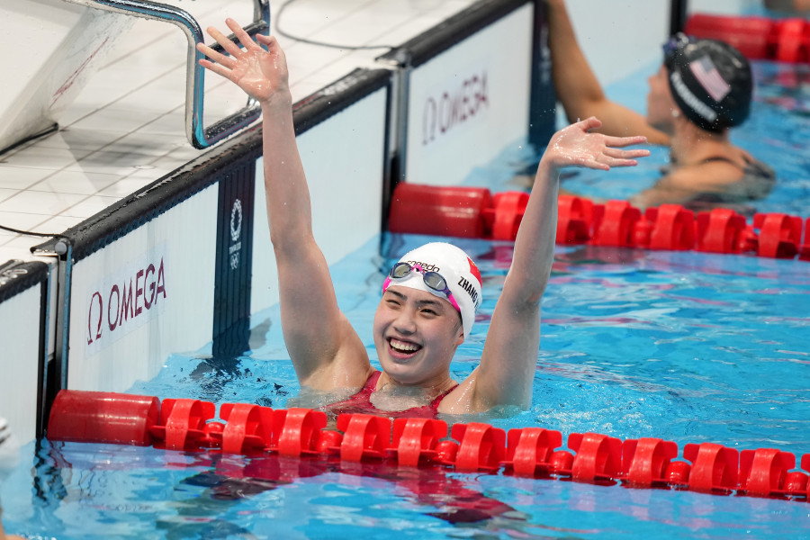 La china Zhang Yufei coge el trono de Mireia Belmonte en 200 mariposa