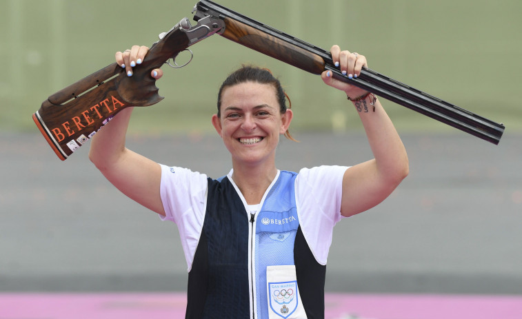 San Marino consigue la primera medalla olímpica de su historia gracias a Alessandra Perilli