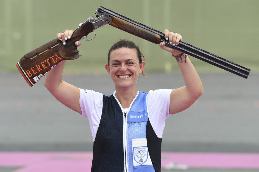 San Marino consigue la primera medalla olímpica de su historia gracias a Alessandra Perilli