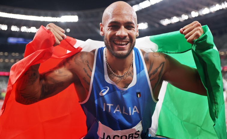 Un italiano, Lamont Jacobs, nuevo rey de los 100 metros en Tokio