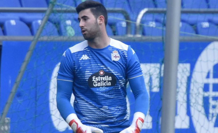 Pablo Brea, novedad en la sesión de Riazor
