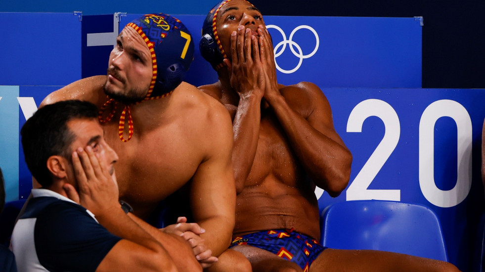 España deberá conformarse con pelear por el bronce en waterpolo