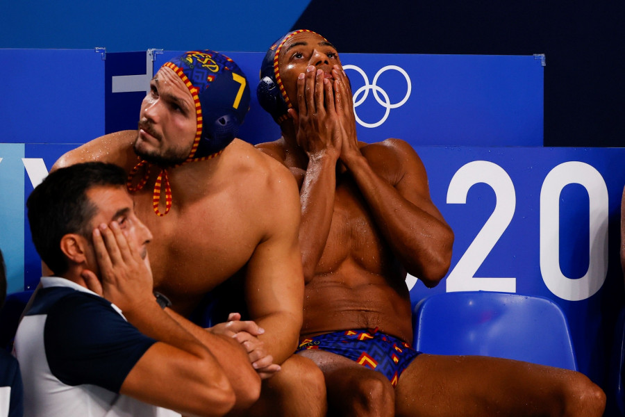 España deberá conformarse con pelear por el bronce en waterpolo