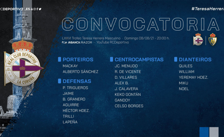 El Depor, con casi toda la pólvora lista para el 'Decano'