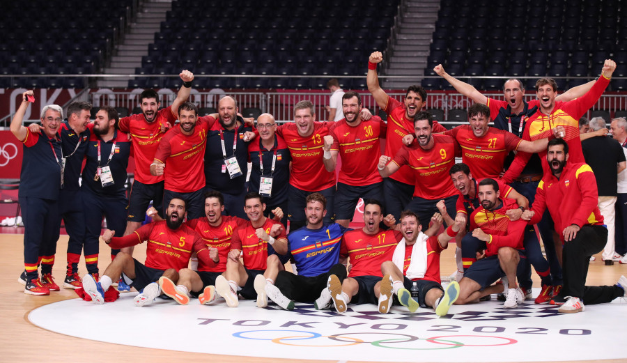 Los "Hispanos" se despiden de Raúl Entrerríos con una medalla de bronce