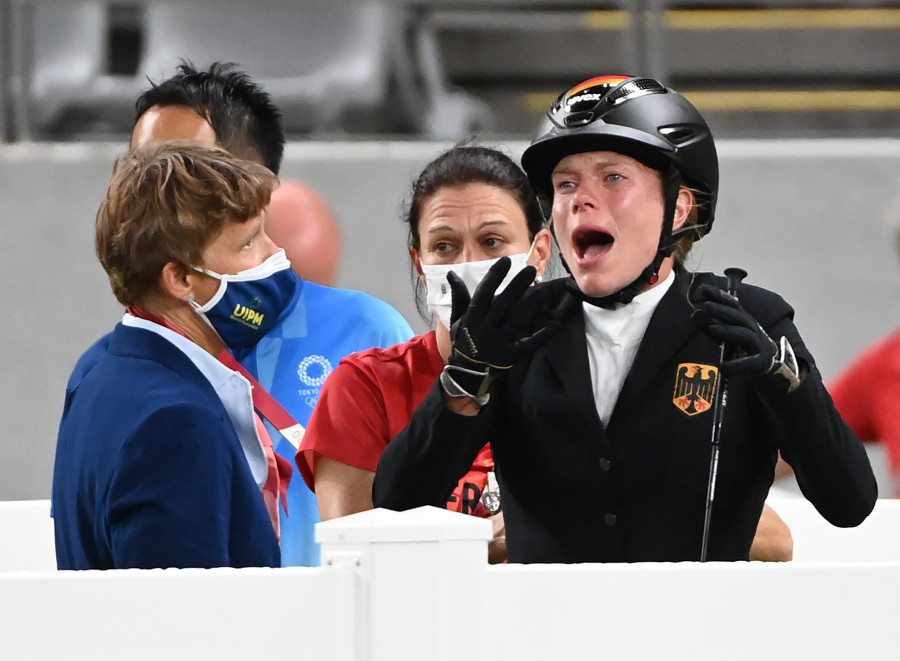 Descalificada una entrenadora por golpear a un caballo durante la competición de pentatlón