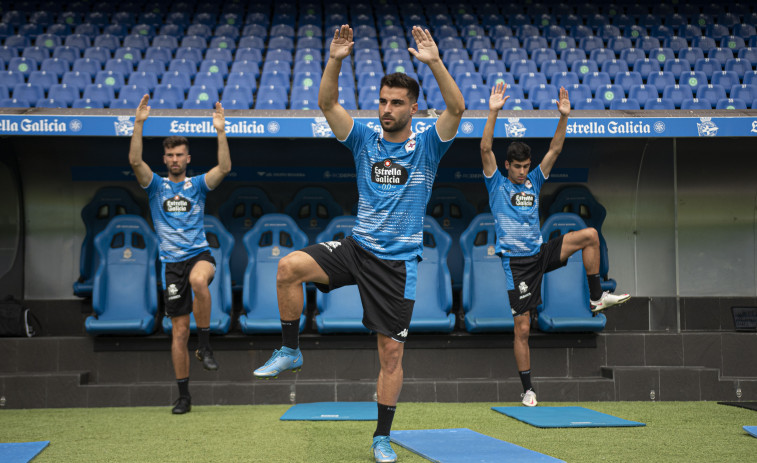 Carlos Doncel se entrena con el Depor pero no estará ante el Castilla