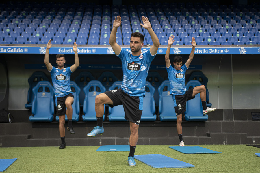 Carlos Doncel se entrena con el Depor pero no estará ante el Castilla