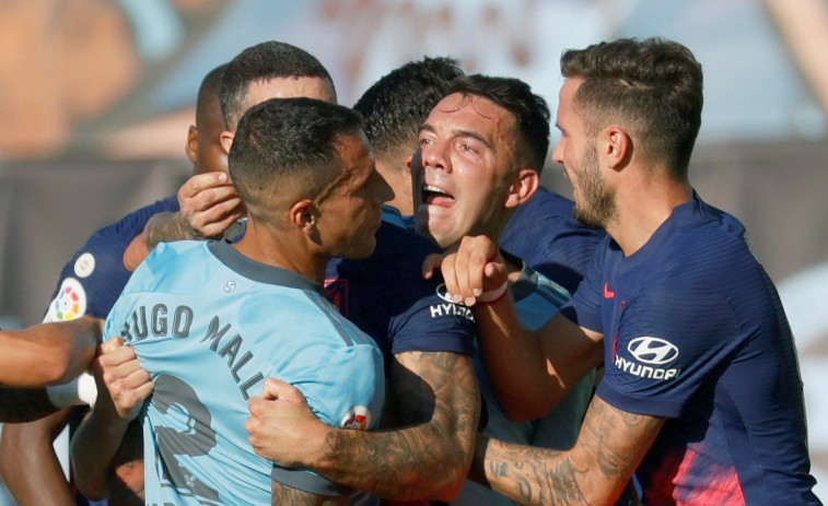 Iago Aspas se disculpó con Mario Hermoso por su 
