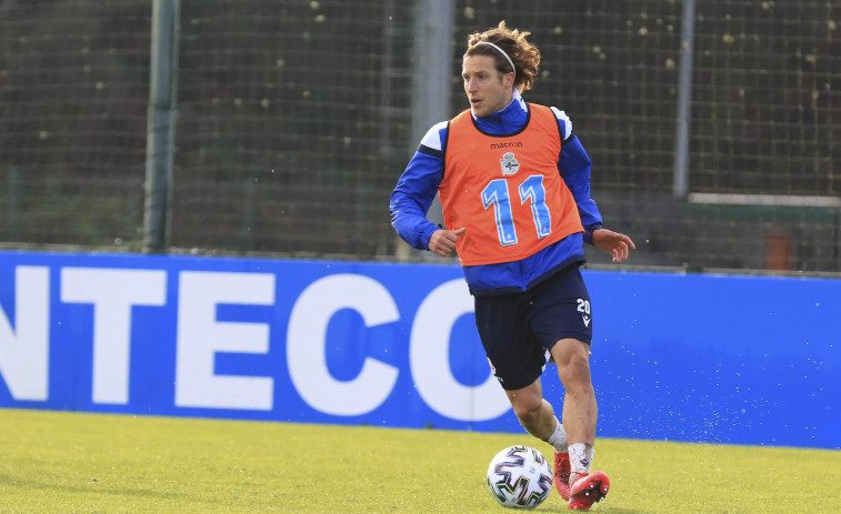 Keko se reincorpora al Depor y Trilli trabaja al margen