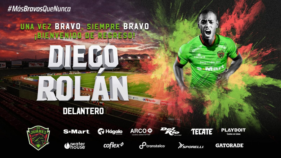 Los Bravos anuncian el regreso de Rolan, del Deportivo