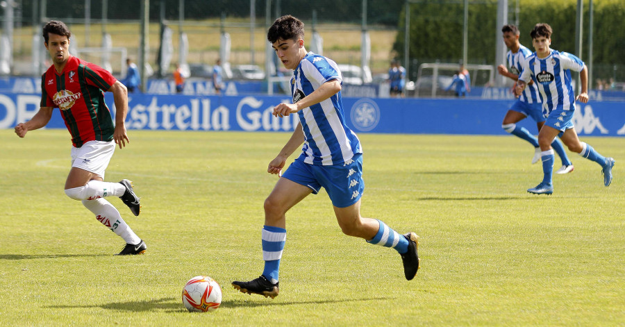 Un Fabril con igualdad entre jugadores sénior y juveniles