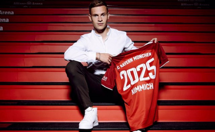 El Bayern de Múnich blinda a Joshua Kimmich hasta 2025