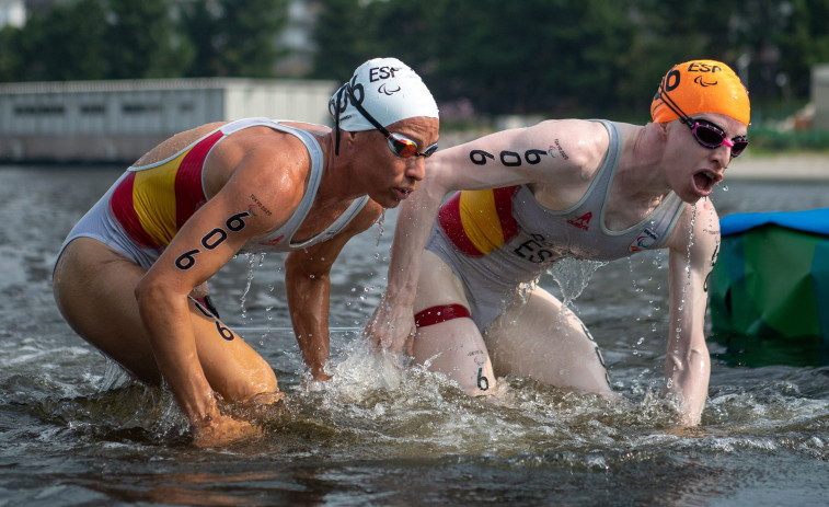 Susana Rodríguez Gacio, campeona de Europa de triatlón paralímpico