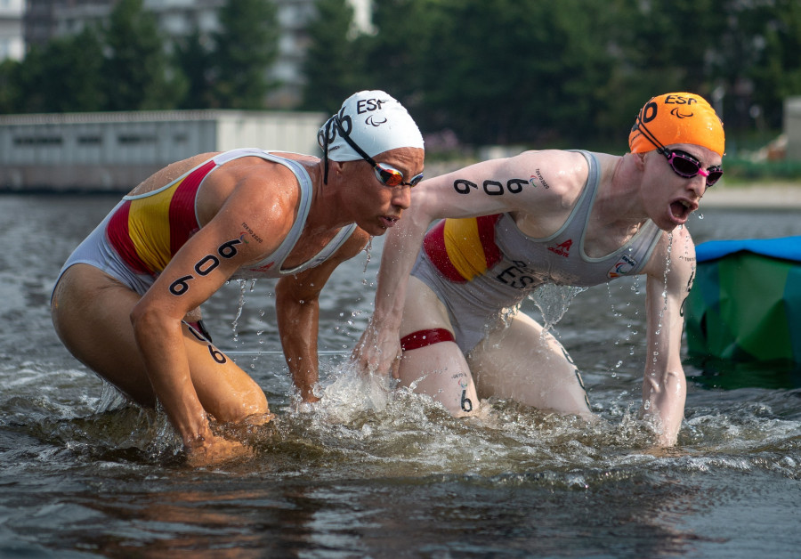 Susana Rodríguez Gacio, campeona de Europa de triatlón paralímpico